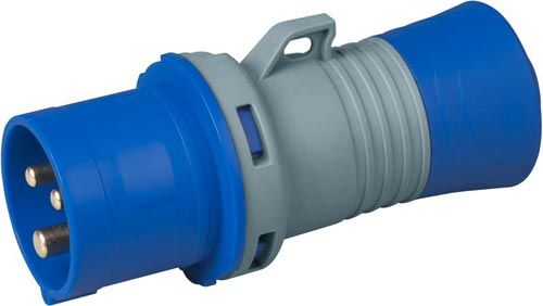 Spina CEE Volante 2P+T 16A IP44